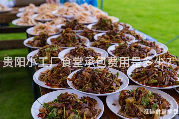 貴陽小工廠食堂承包費用是多少？