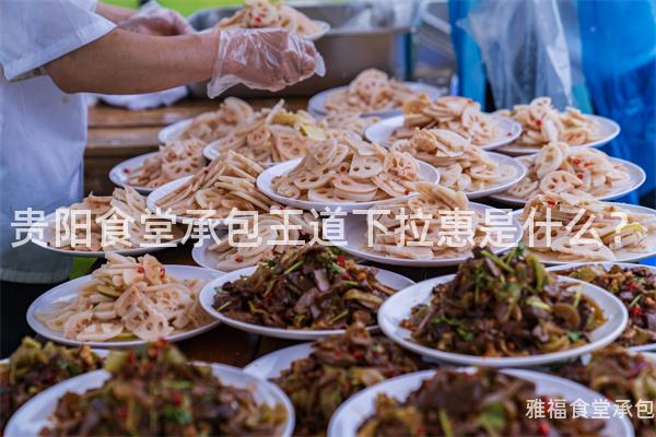 貴陽(yáng)食堂承包王道下拉惠是什么？