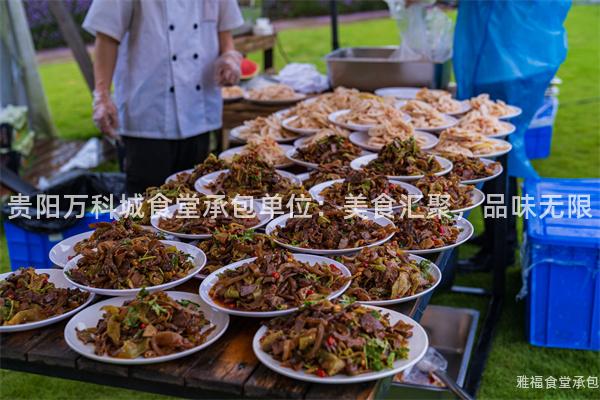 貴陽萬科城食堂承包單位：美食匯聚，品味無限