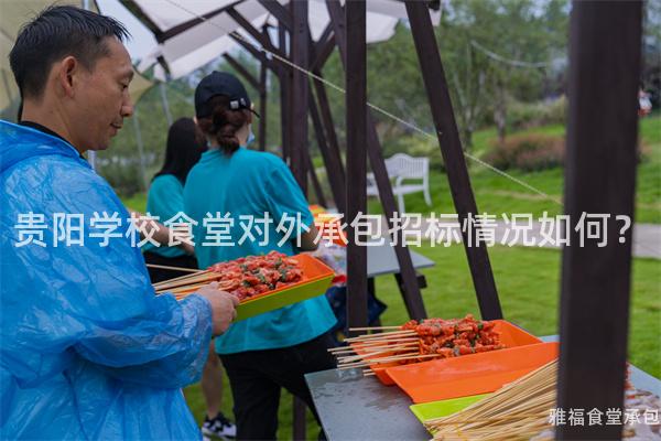 貴陽學校食堂對外承包招標情況如何？